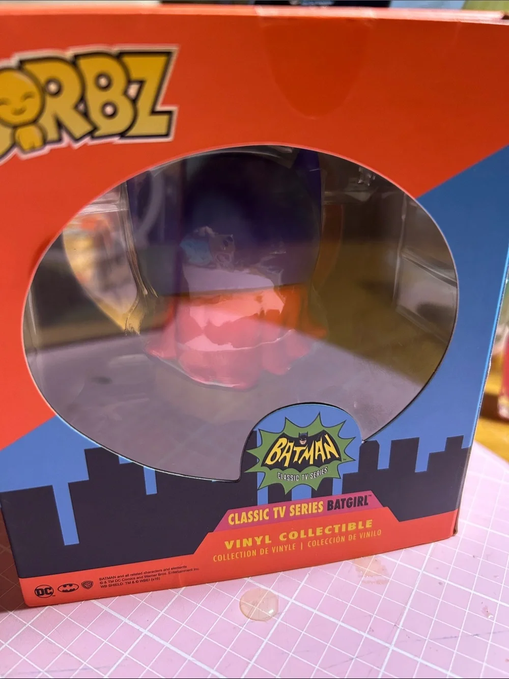 New Dorbz Funko Batman Classic TV Series Batgirl Vinyl Figure - Purple & Yellow